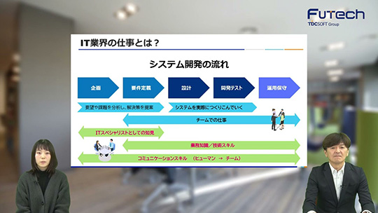 【 TDCフューテック】IT業界の仕事とは【企業動画】