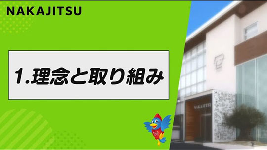 Web企業説明会(テーマ別 ver.1) / 理念と取り組みについて / 普通じゃない会社【不動産SHOPナカジツ採用】【企業動画】