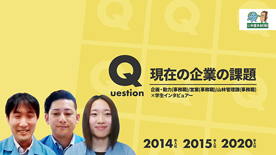 【中国木材】現在の企業の課題【切り抜き】