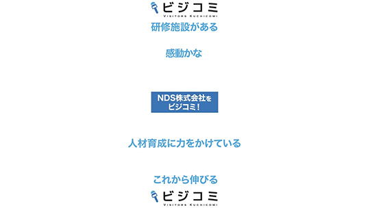 これから伸びる企業―NDS株式会社【動画ビジコミ】